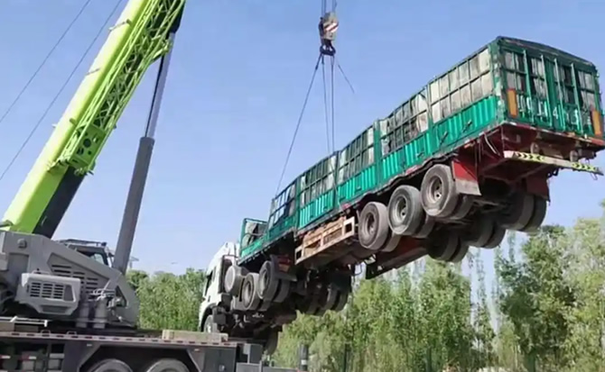 潮南区道路脱困救援案例